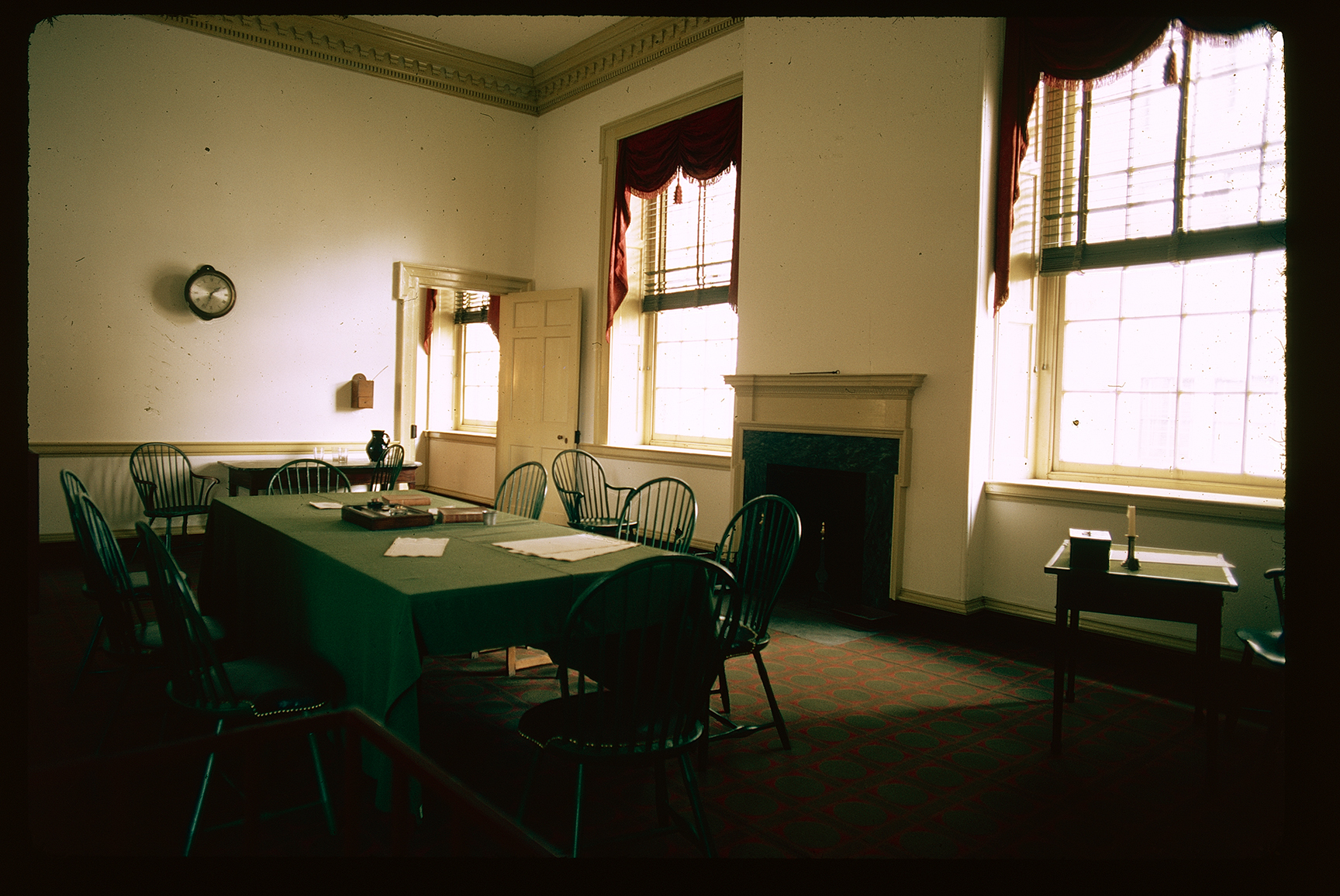 Congress Hall. Interior. 2nd floor, West Committee Room, looking southwest.