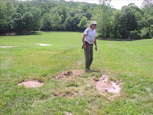 WOTR Sewer Problems 2009 & Replacement 2010