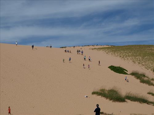 SLBE Dune Climb Family Fun
