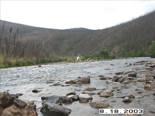 Crescent Creek Water Quality Testing, Yukon-Charley Rivers, 2003