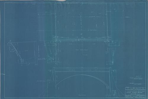 20319.BL-Orange, NJ--Joyce Street Bridge [1916]