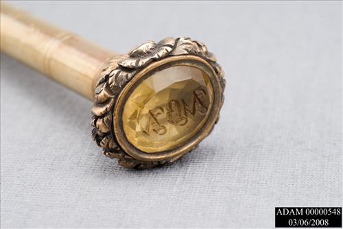 Gold Pencil with Chased Setting from the Adams National Historical Park Collection