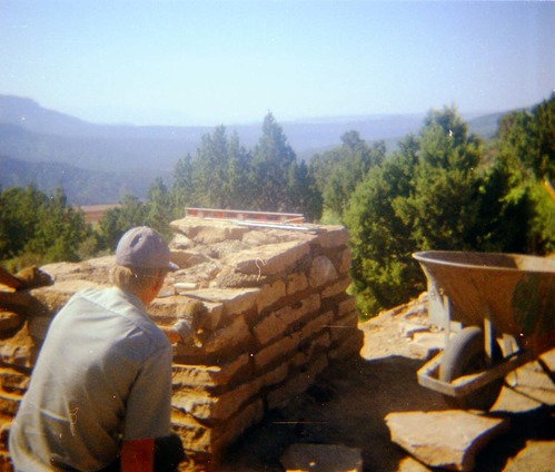 Color photos of trailside exhibits.