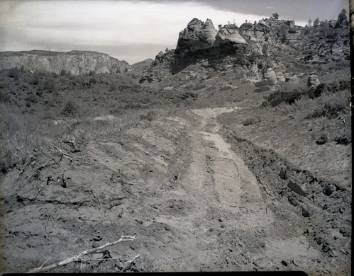 Sand filled dams and irrigation ditches on Evan Lee property.