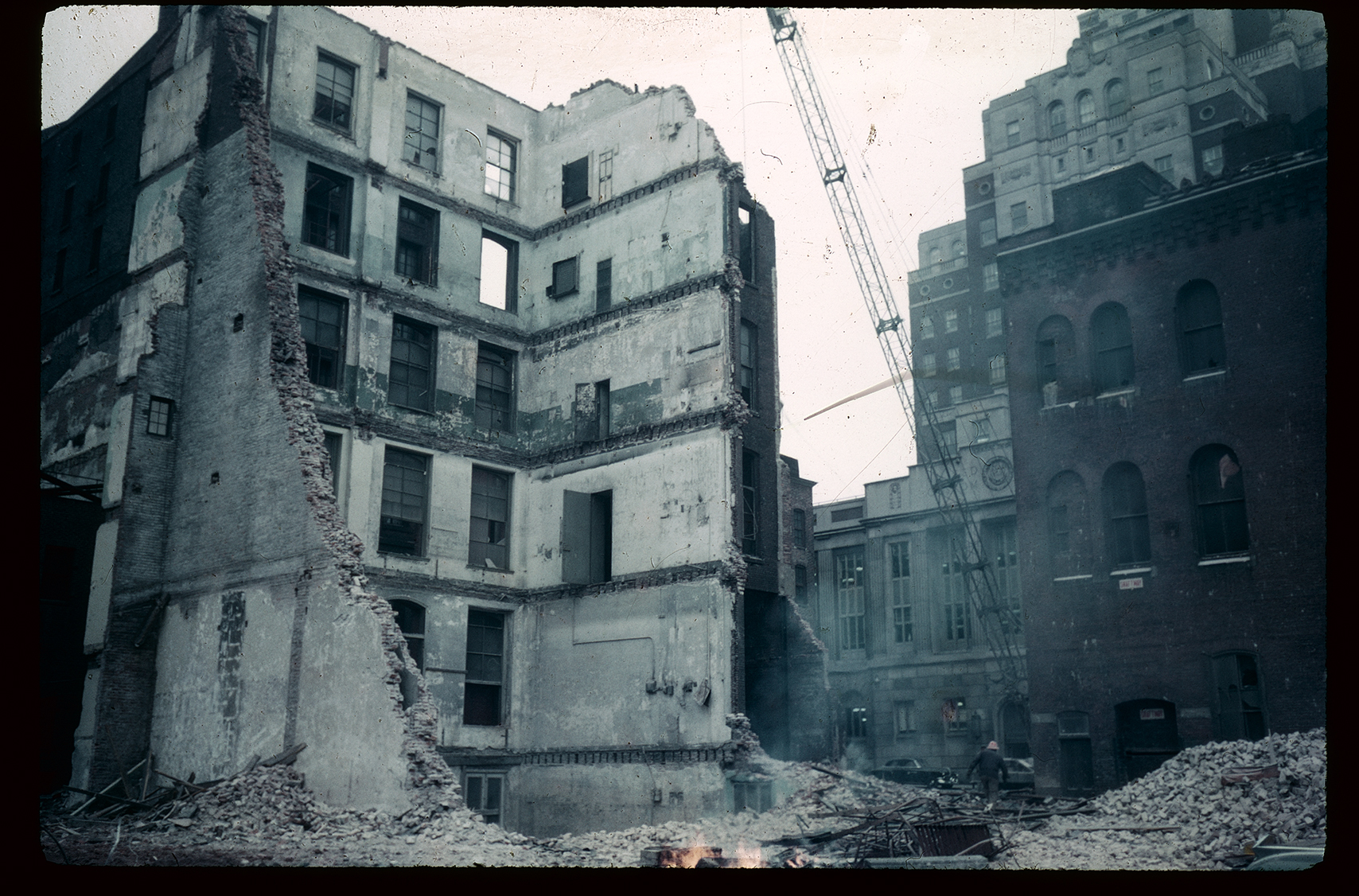 Demolition Area A Third and Dock Streets