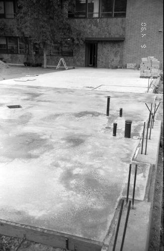 Construction of headquarters addition.