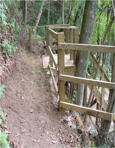 CHCH - YCC on Mt. Beautiful Trail adding 2 sets of sets with 2 landings