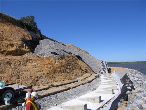 Rehabilitate Shoreline & Seawalls / Bluff Stabilization - Phase I