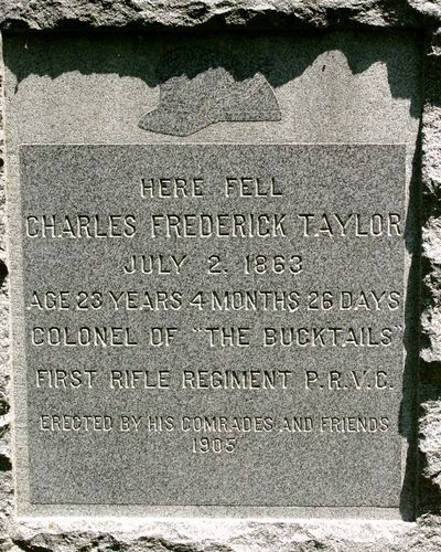 Col. Fred Taylor Marker