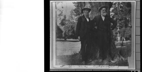 Galen Clark & John Conway (rt) Wawona, CA.