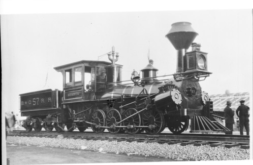 Baltimore & Ohio no. 0057 [0-8-0] Memnon