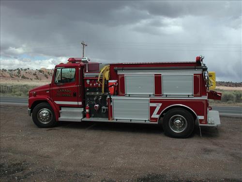 Hubbell Trading Post Exotic Species Pile Burning, February 2002