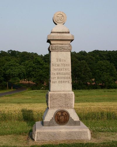 76th New York Infantry Monument