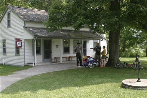 Interpretation, Education, and Visitor Services Staff at Hunt Farm
