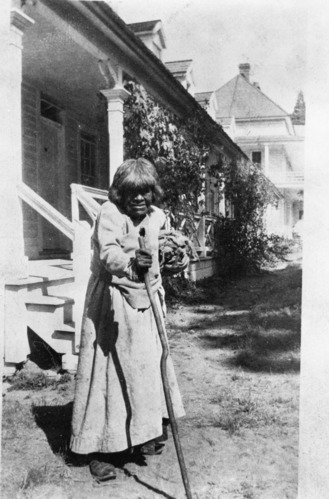 Ellen Amos or Indian Mary at the Wawona Hotel.