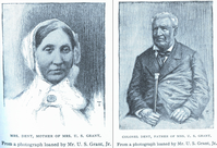 (Frederick Fayette Dent and Ellen Wrenshall Dent)