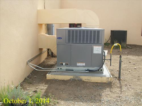 Installation of new HVAC system for Curation Room at AZRU VC