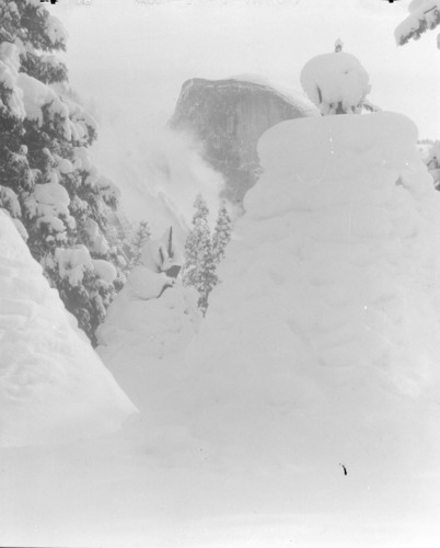 Um-a-cha after snowfall.