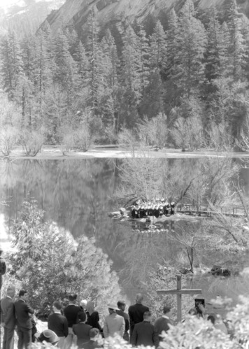 Easter Sunrise Service at Mirror Lake.