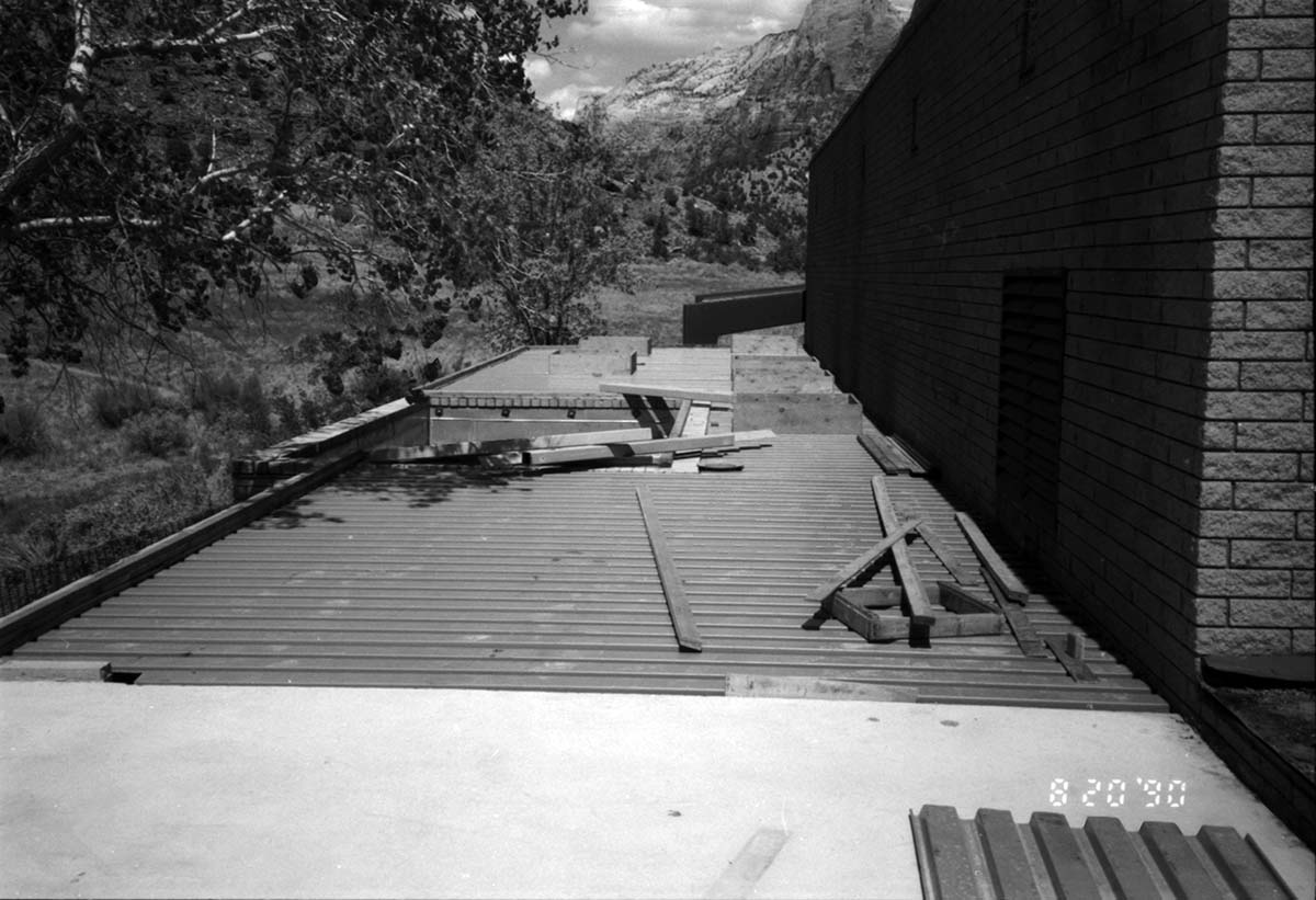 Construction of headquarters addition.