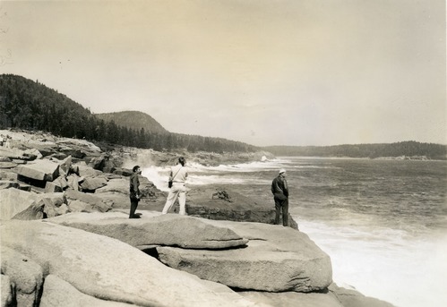 SURF NEAR OTTER CLIFFS