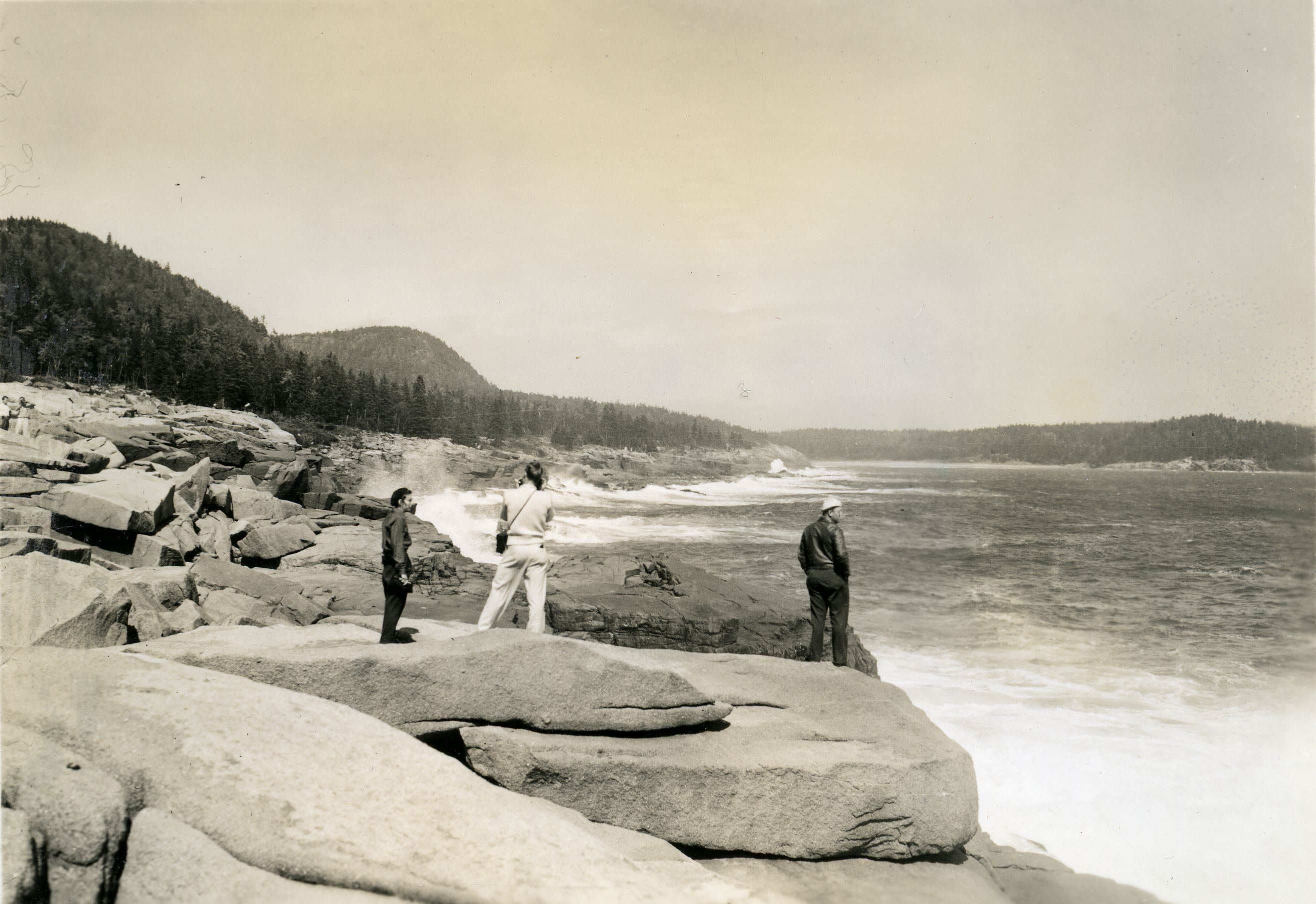 SURF NEAR OTTER CLIFFS