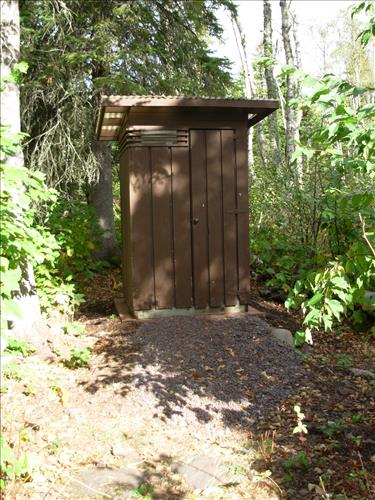 Typical privy maintenance Isle Royale NP.
