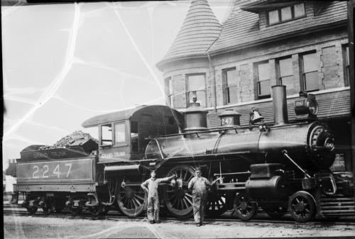 011/001.343--Grand Trunk Railroad Locomotives [Group 4]