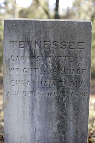 Carne's Tennessee Battery Marker