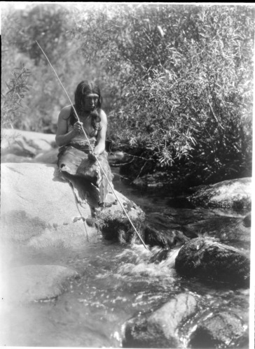 Southern Miwok, on the Merced. Cope of E. S. Curtis print.