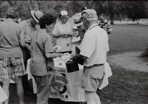 BW Photos of the parks 75th anniversary celebration.