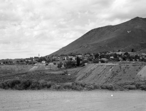 Buildings at Virgina City in June 1958