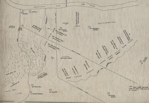 [Map of Encampment at Valley Forge]