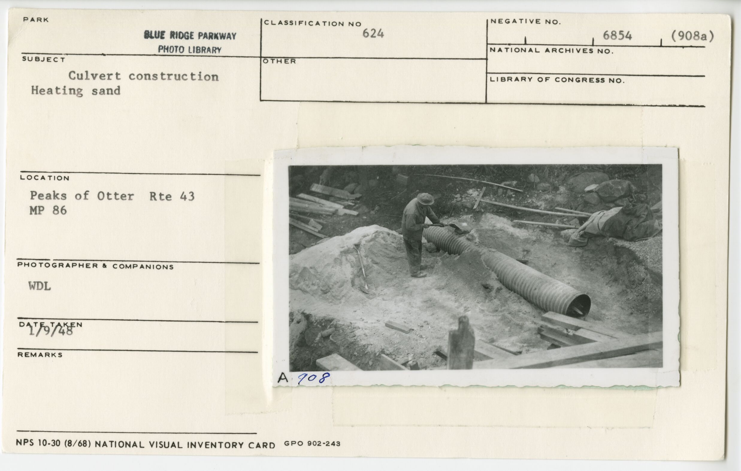 Culvert construction and heating sand