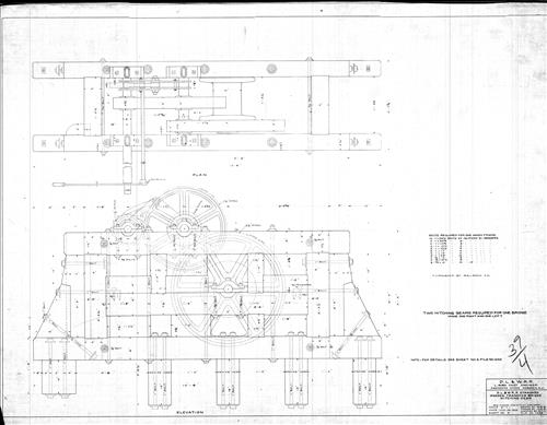 00039.BP--Hoboken Freight Terminal--Standard wooden transfer bridge--Hoboken, NJ