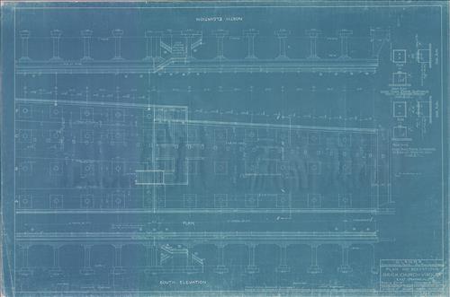 20352.BL-(GROUP 1) East Orange, NJ--Brick Church Viaduct and Station [1921-1922]