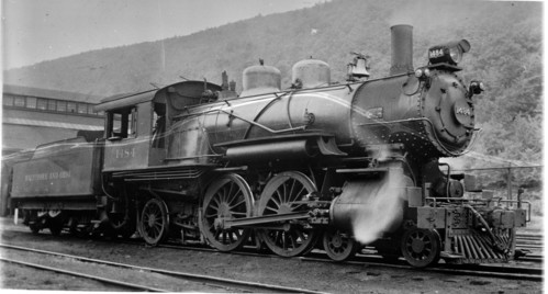 Baltimore & Ohio no. 1484 [4-4-2]