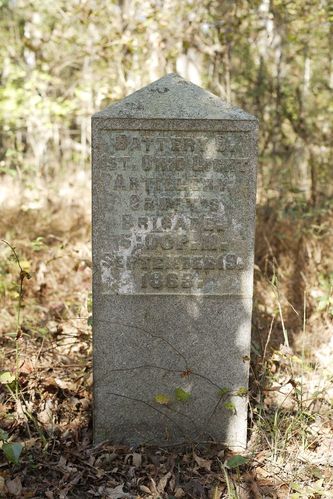 Battery B, First Ohio Light Artillery Marker