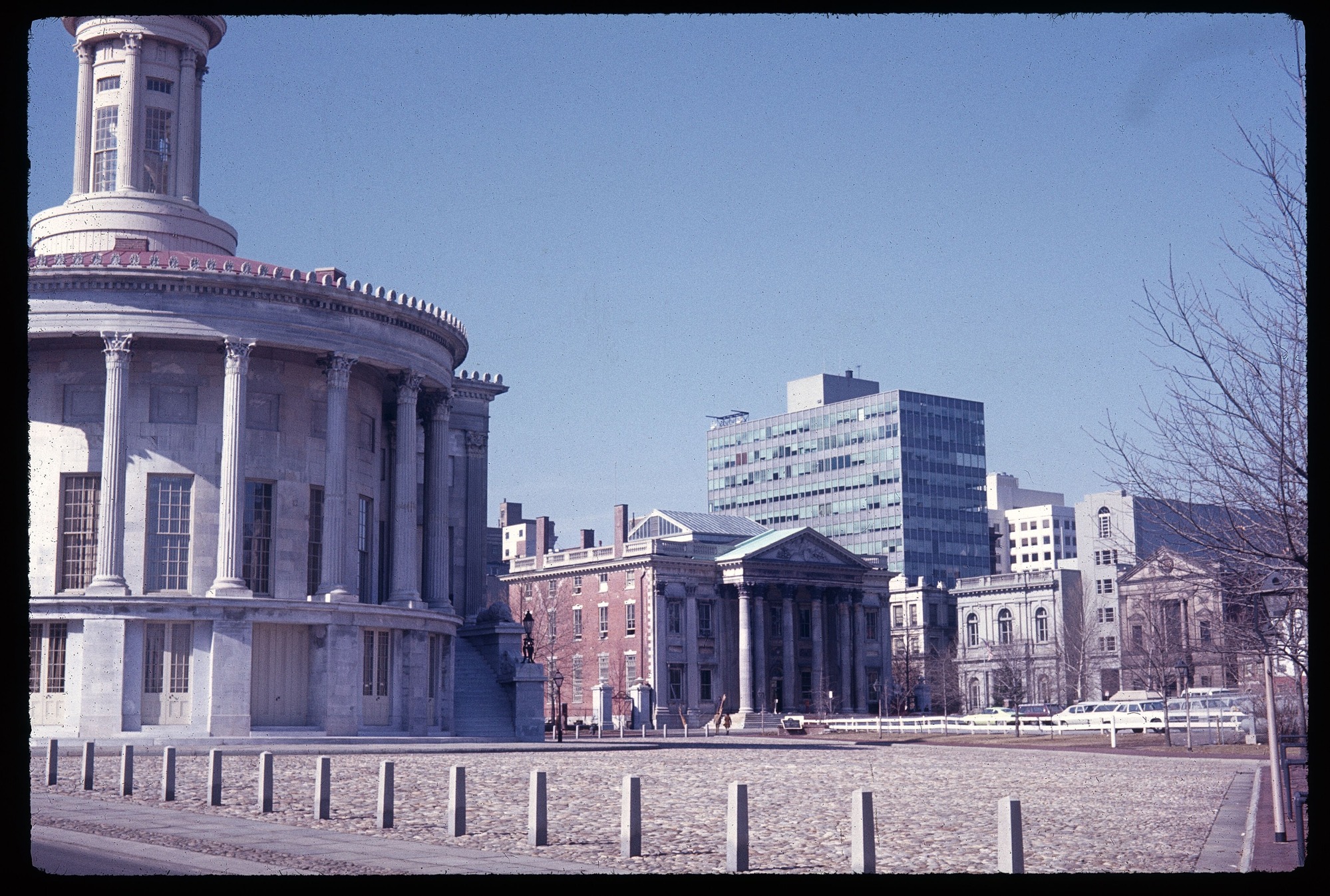 back of Merchants Exchange Building 
