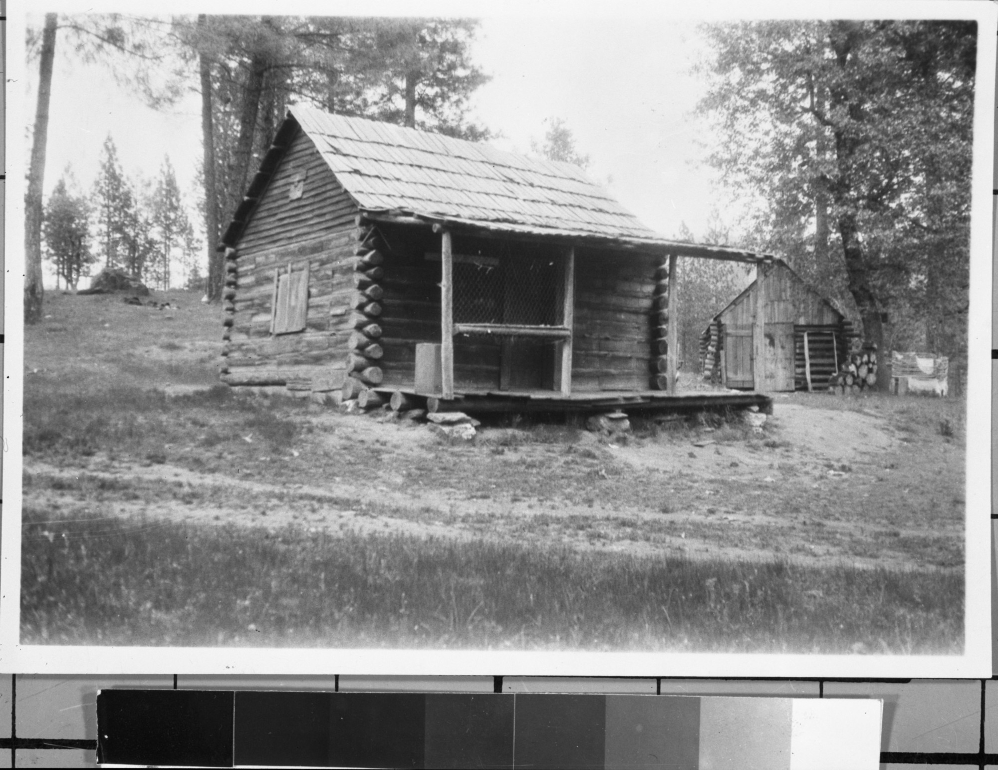 Maria's Rancho; Copied by Cather, 5/22/41; Maria Lebrado's Cabin at Bear Creek