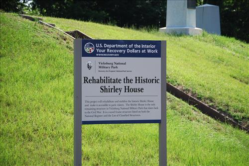 Shirley House at Vicksburg National Military Park May 2010.