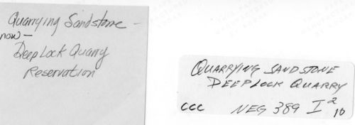 CCC in  Cuyahoga Valley National Park- Stonework