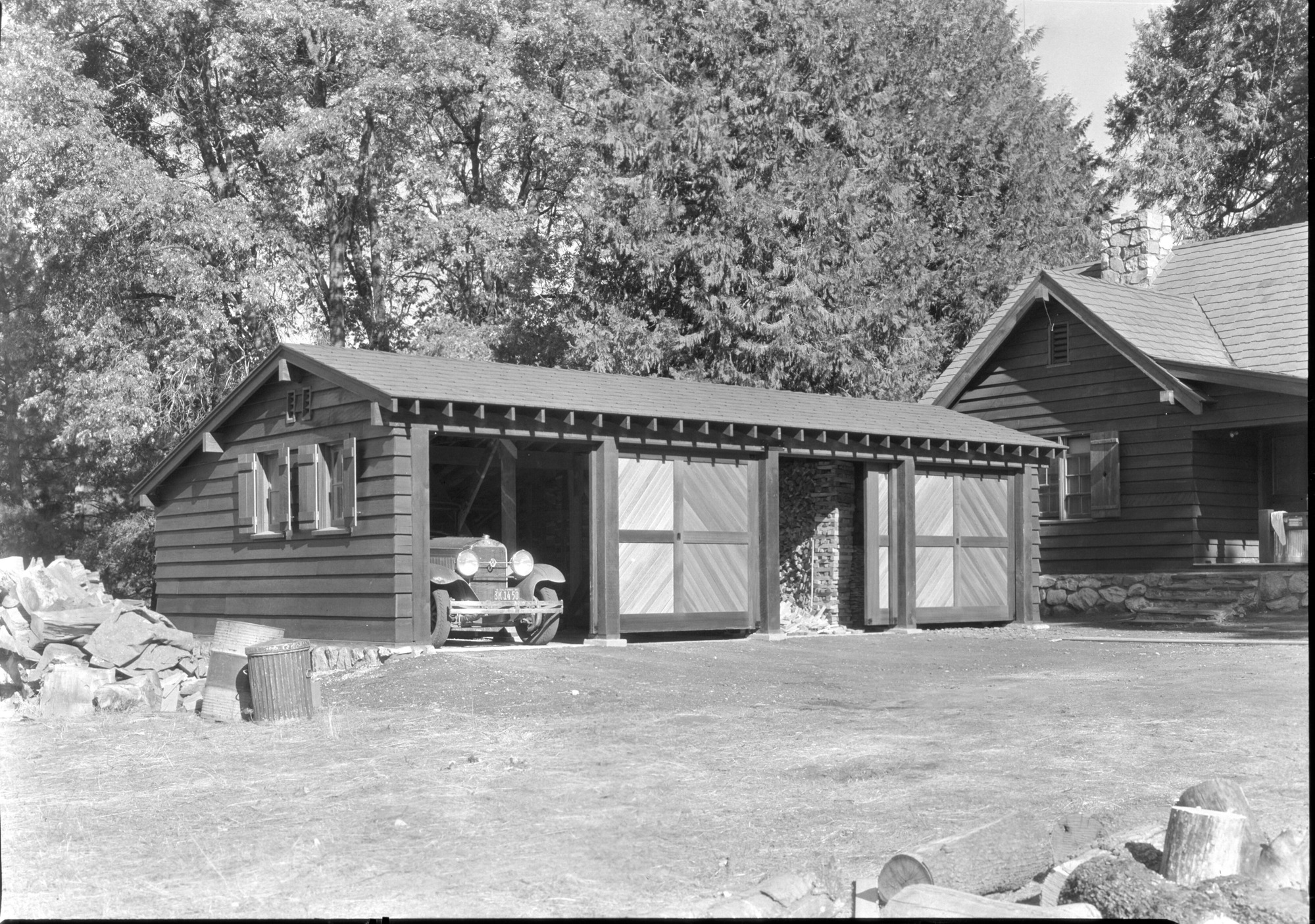 Mather garage completed.