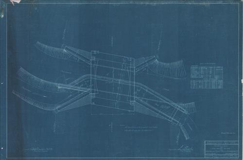 20040.BL--West of Johnsonburg, NJ--Arch bridge no. 15.26 over highway and creek [Set of 5] [1908]