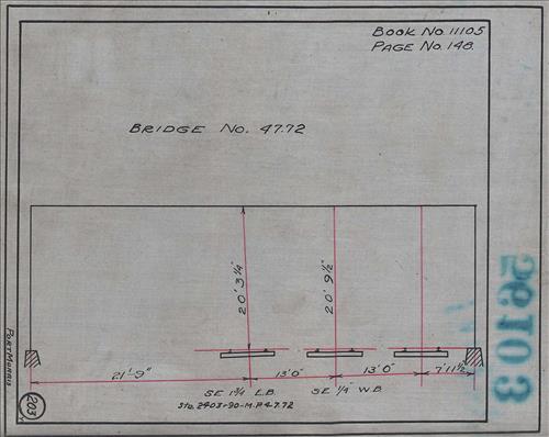 56103.LB--clearance sketches--Structures less than 8 feet from center line of track or less than 22 feet above top of rail [Group 06]