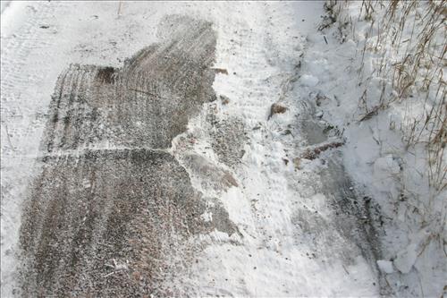 Circle Trail at Pipestone National Monument in February 2009
