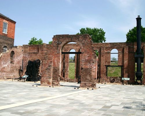 Tredegar Iron Works at Richmond National Battlefield Park, May 2004