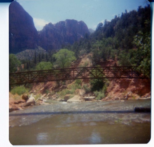 The arrival and replacement of the new Birch Creek footbridge.