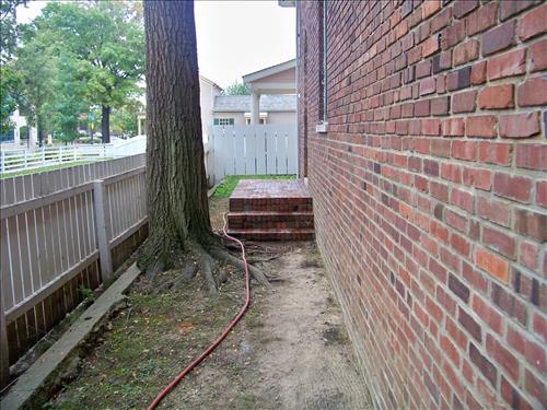 Replacing carpet in Sprigg House and tuckpointing Conference Center at Lincoln Home NHS in August-September 2014