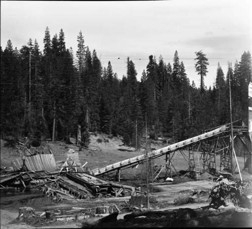 Mill Site - Looking South Aspen Valley, Yosemite National Park.